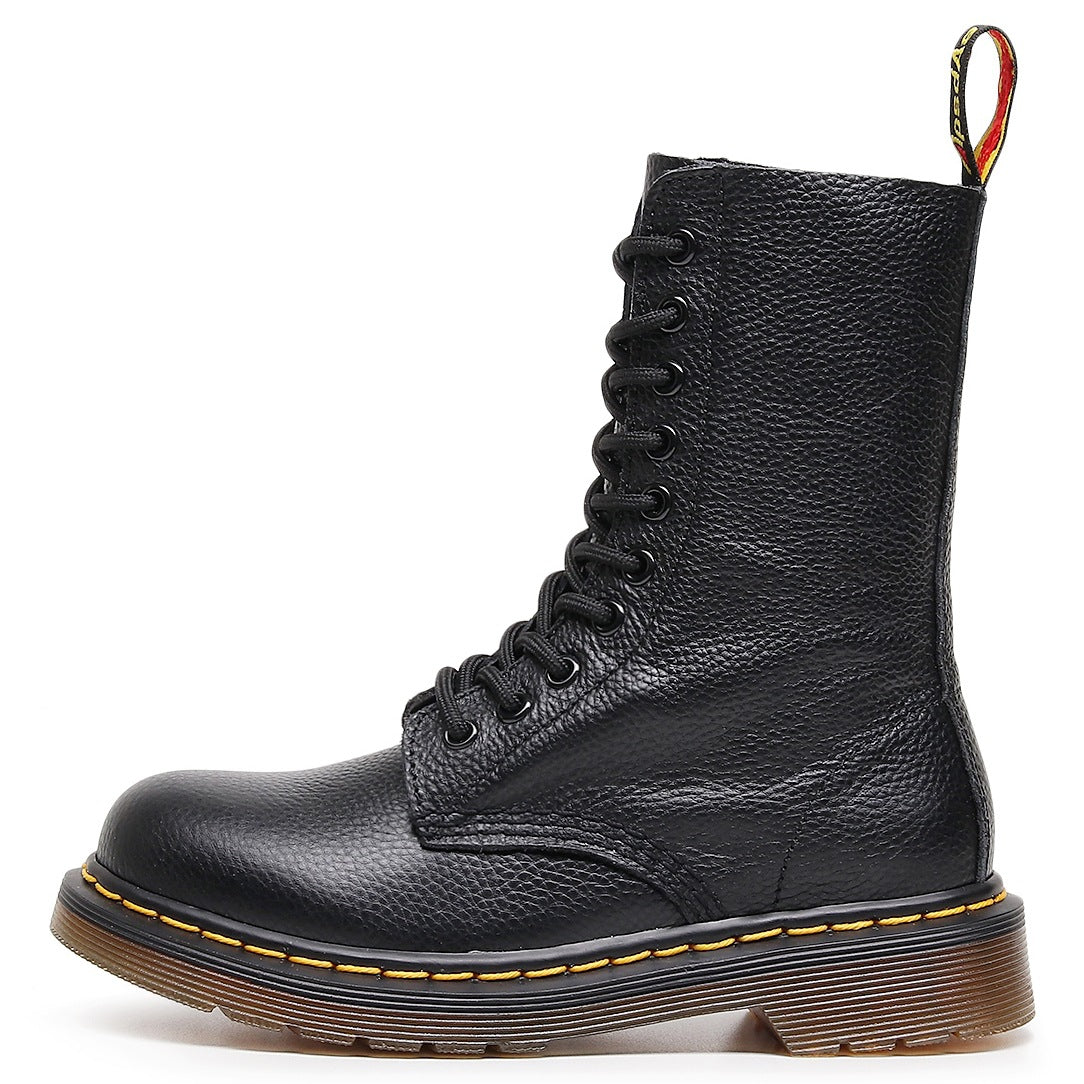 Boots Cổ Thấp - Da Bò - Unisex - H060293