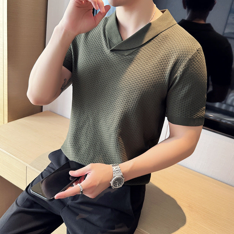 Áo Thun T-shirt - Ngắn Tay - Nam - H068098