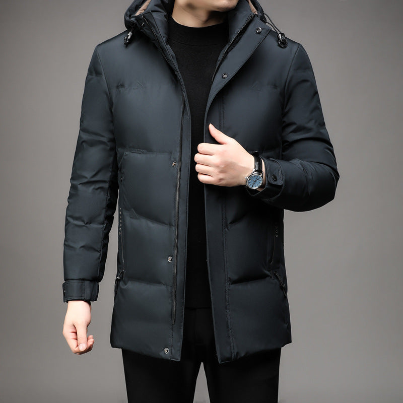 Áo Có Mũ - Dáng Dài - Nam - H056465