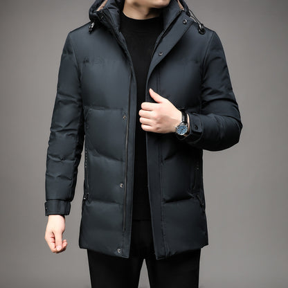 Áo Có Mũ - Dáng Dài - Nam - H056465