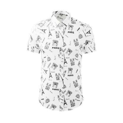 Áo Sơ Mi - Ngắn Tay - Nam - H014395