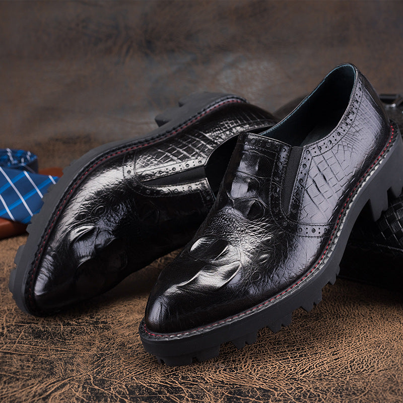 Giày da xu hướng mới nam H071721