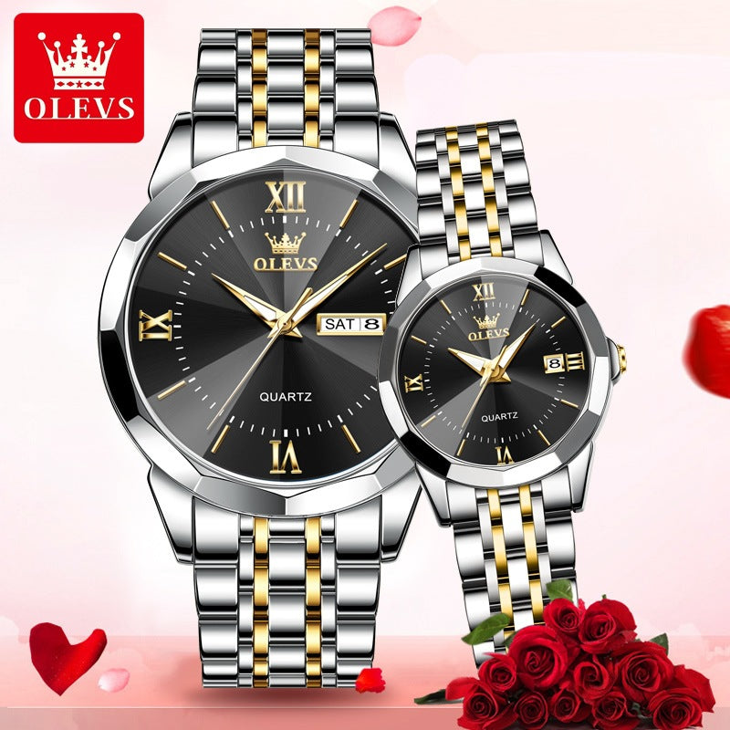 Đồng Hồ - Kim Dạ Quang - Nam - H049209