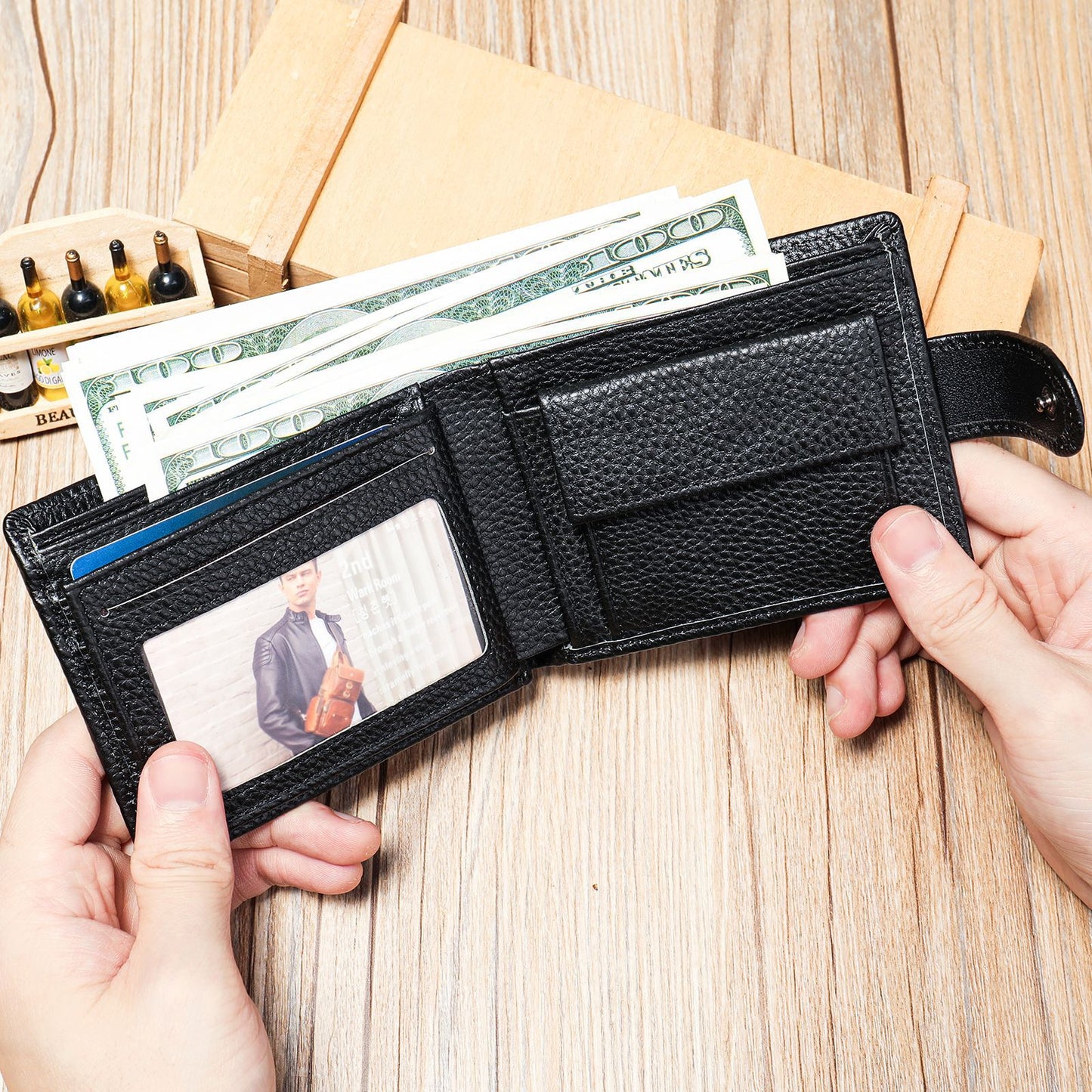 Ví Bóp - Da Bò - Nam - H040694