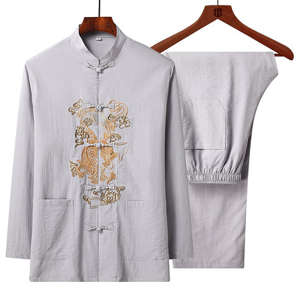 Bộ Đồ - Thêu Chỉ Nổi - Nam - H067244