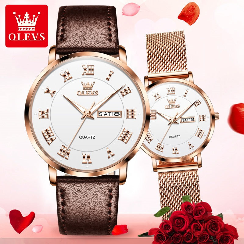 Đồng Hồ - Kim Dạ Quang - Nam - H049199