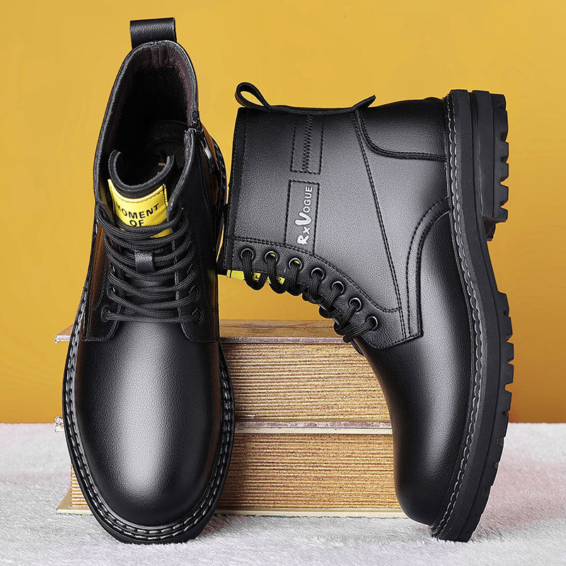 Giày Boots - Da Bò - Nam - H063929