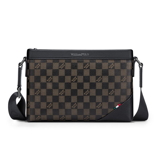 Túi Đeo Vai - Kẻ Caro - Nam - H052628