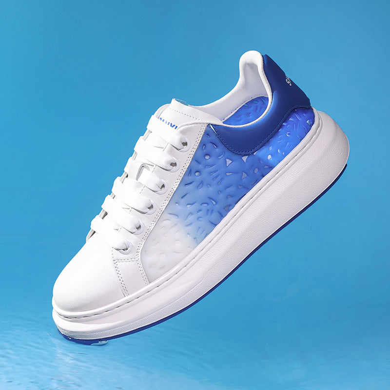 Giày Thể Thao Tăng Chiều Cao - Da Bò - Nam - H050423