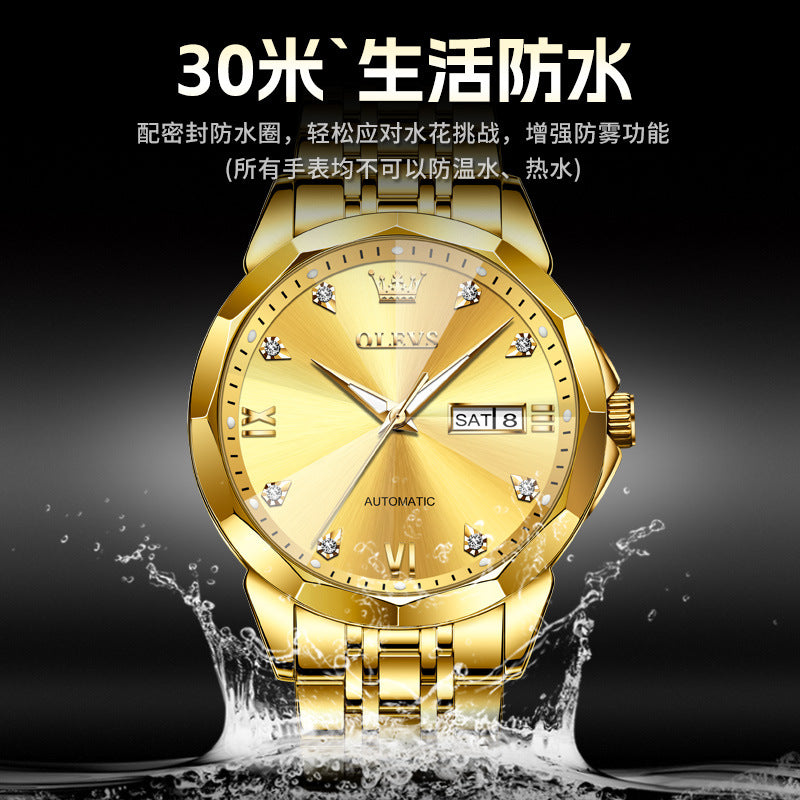 Đồng Hồ - Kim Dạ Quang - Nam - H049023