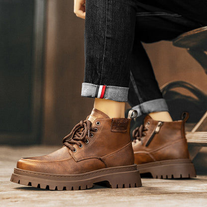 Boots Cổ Thấp - Phong Cách Cổ Điển - Nam - H050949