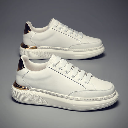 Giày Thể Thao Trắng - Da Bò - Nam - H050438