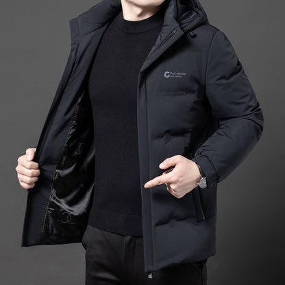 Áo Có Mũ - Dáng Ngắn - Nam - H054768