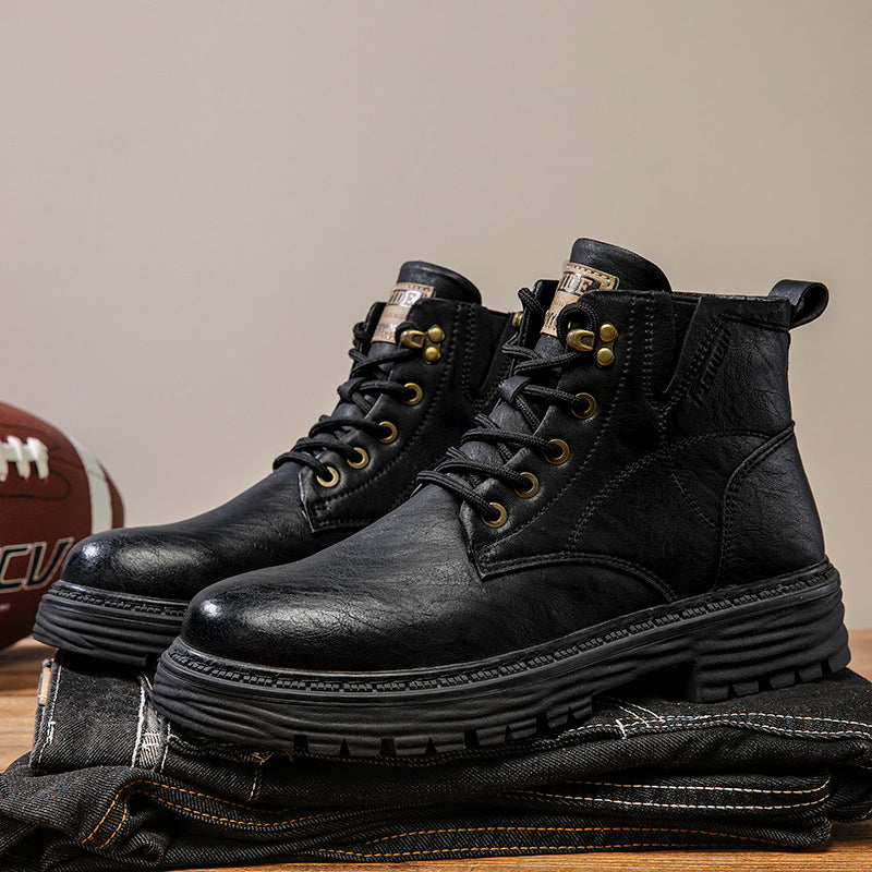 Boots Cổ Thấp - Thu Đông - Nam - H050971