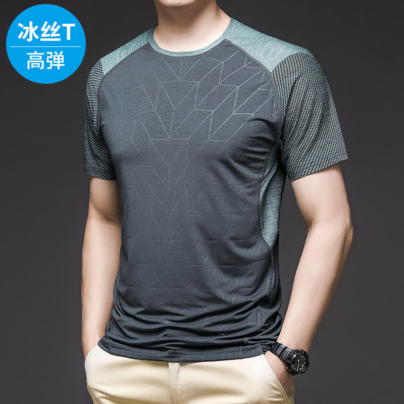 Áo T shirt Áo thun - Mùa Hè - Nam - H071214