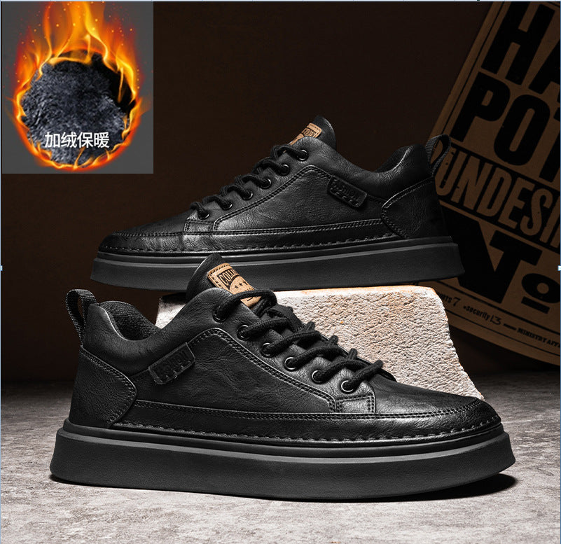 Giày Da - Vải Sợi Bông - Nam - H050884