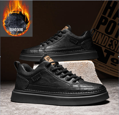 Giày Da - Vải Sợi Bông - Nam - H050884