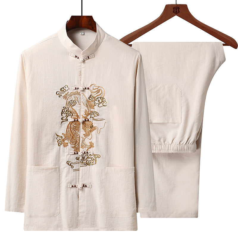 Bộ Đồ - Thêu Chỉ Nổi - Nam - H067244