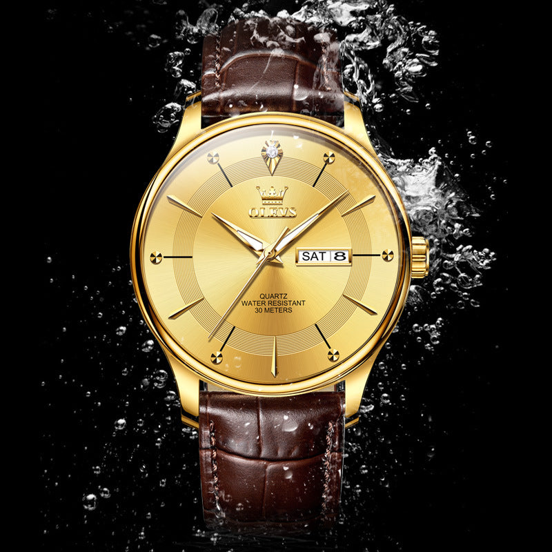 Đồng Hồ - Kim Dạ Quang - Nam - H049024