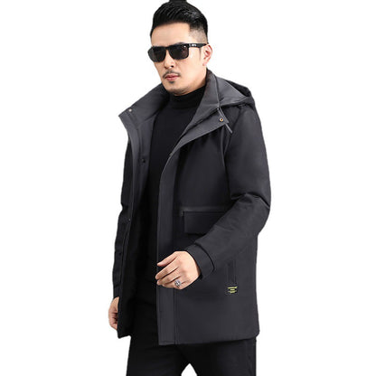 Áo Có Mũ - Dáng Dài - Nam - H032545