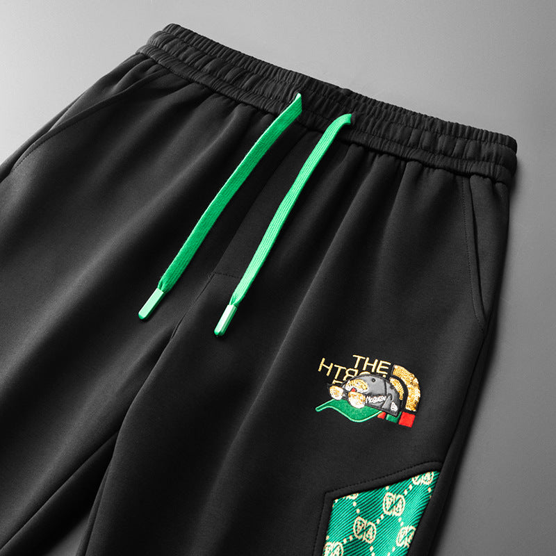 Quần thêu chỉ nổi nam H072067