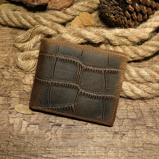 Ví Bóp Cầm Tay - Da Bò - Nam - H040718