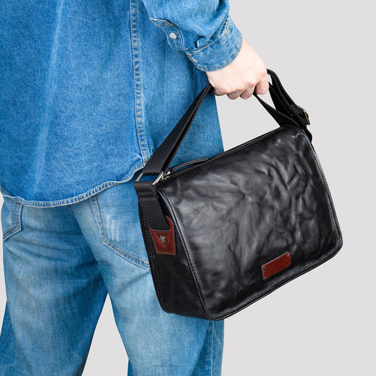 Túi Đeo Chéo - Da Bò - Nam - H043408