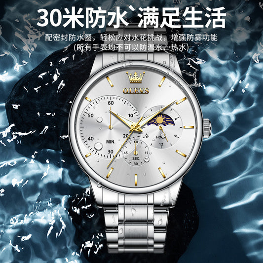 Đồng Hồ - Kim Dạ Quang - Nam - H049211