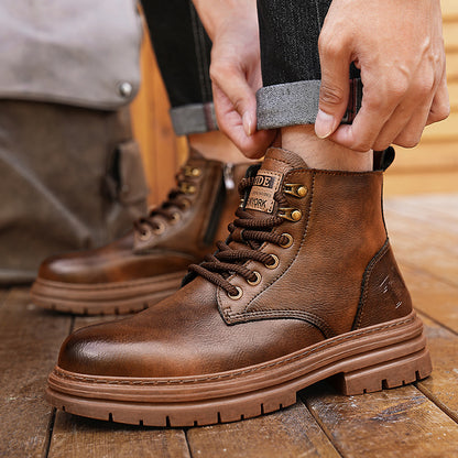 Boots Cổ Thấp - Thu Đông - Nam - H050947