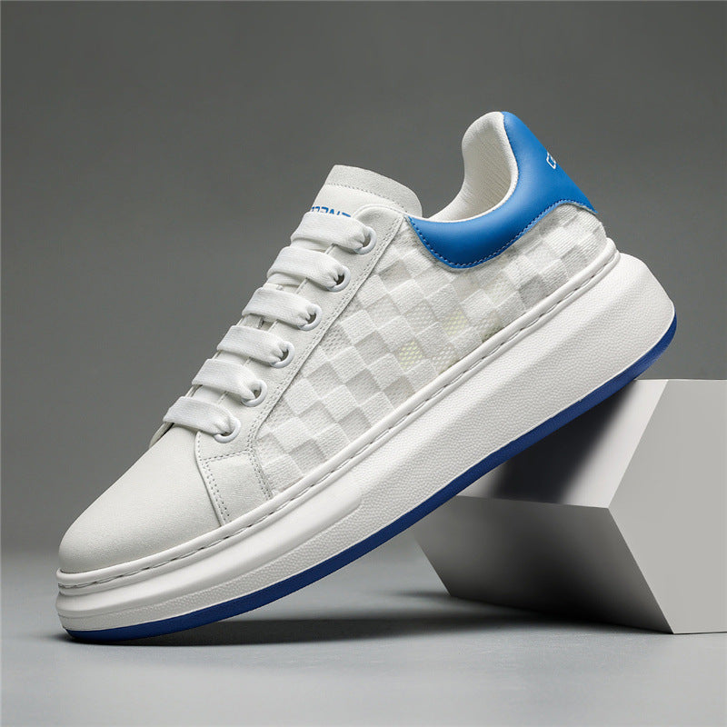 Giày Thể Thao Trắng - Da Bò - Nam - H050421