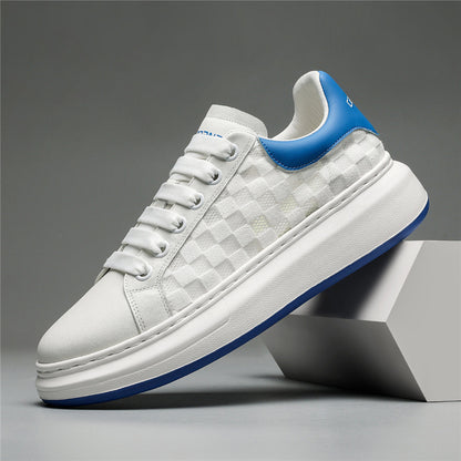 Giày Thể Thao Trắng - Da Bò - Nam - H050421