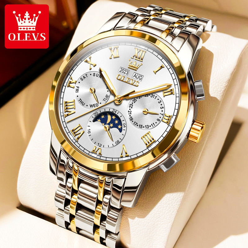 Đồng Hồ - Phong Cách Âu Mỹ - Nam - H049027