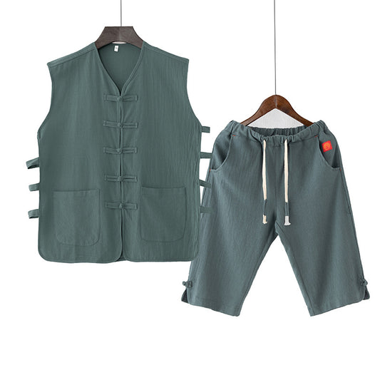 Bộ Đồ - Vải Sợi Bông - Nam - H066662