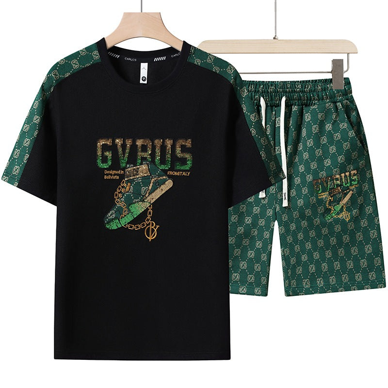 Bộ Đồ - Thêu Chỉ Nổi - Nam - H050823