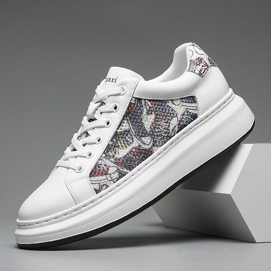 Giày Thể Thao Tăng Chiều Cao - Phối Lưới - Nam - H050413