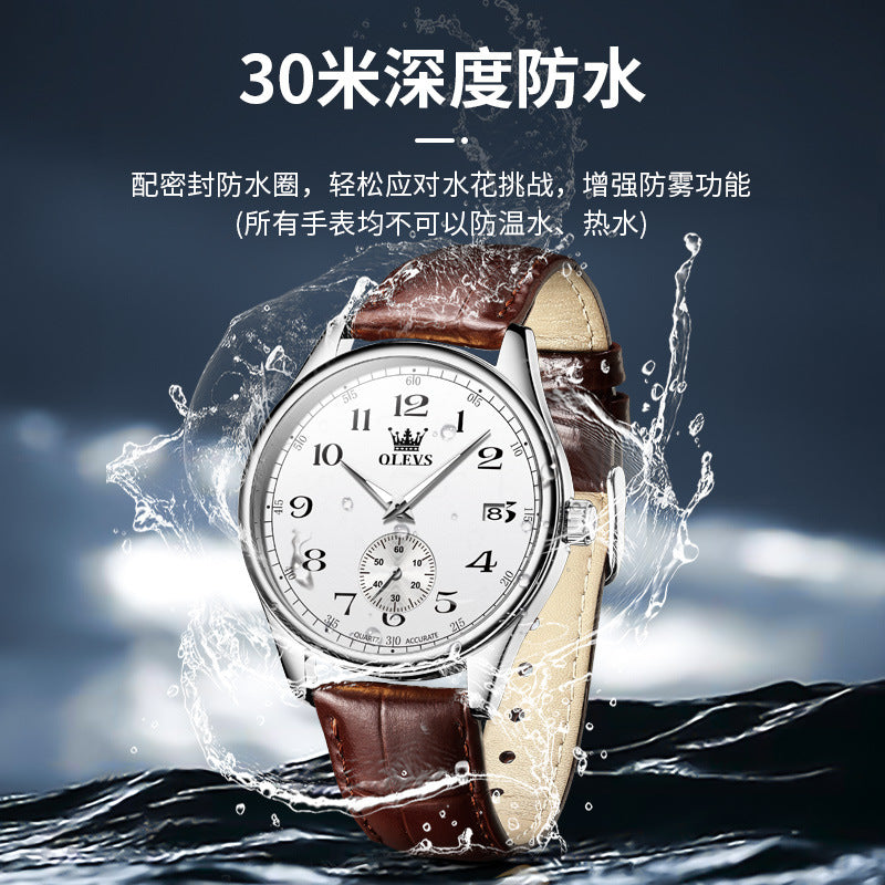 Đồng Hồ - Kim Dạ Quang - Nam - H049189