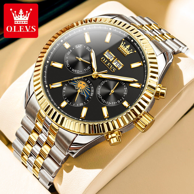 Đồng Hồ - Kim Dạ Quang - Nam - H049101