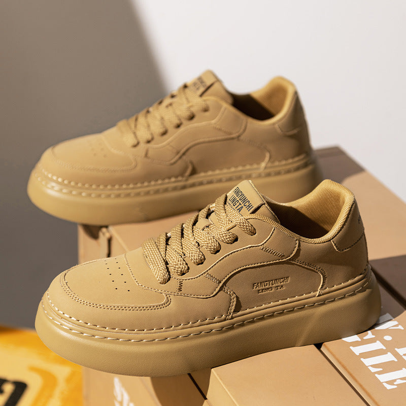 Giày Thể Thao Tăng Chiều Cao - Da Bò - Nam - H050846