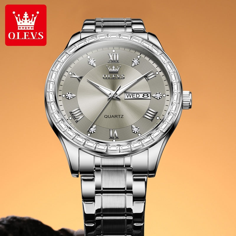 Đồng Hồ - Kim Dạ Quang - Nam - H049223