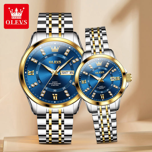 Đồng Hồ - Kim Dạ Quang - Nam - H049003