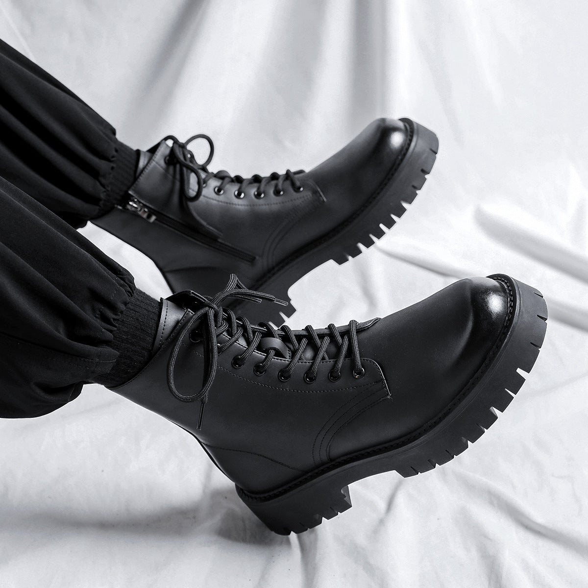 Giày Boots - Da Bò - Nam - H063920