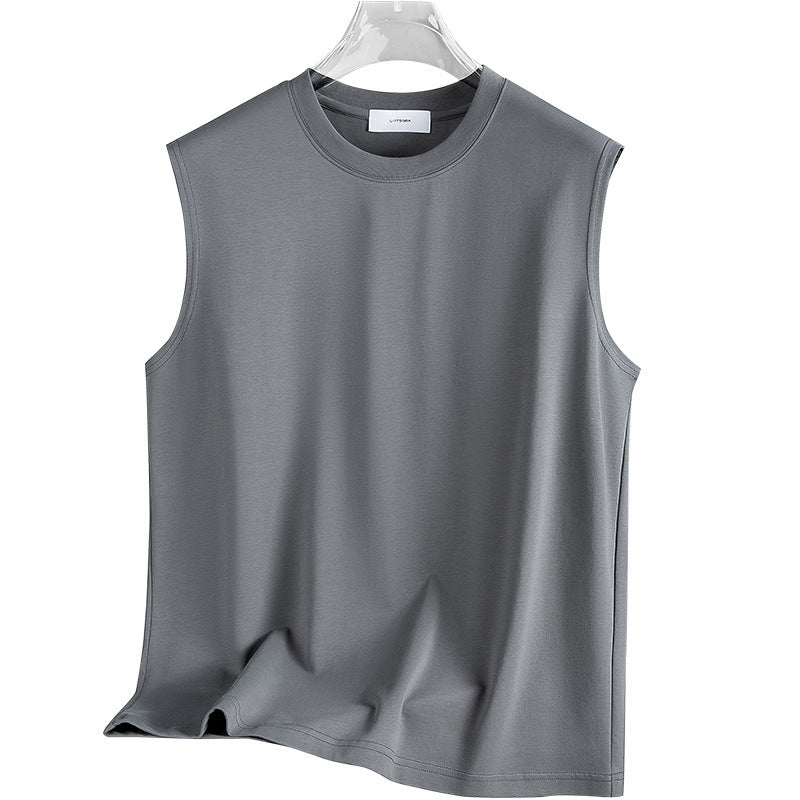 Áo T shirt Áo thun - Vải Sợi Bông - Nam - H008178