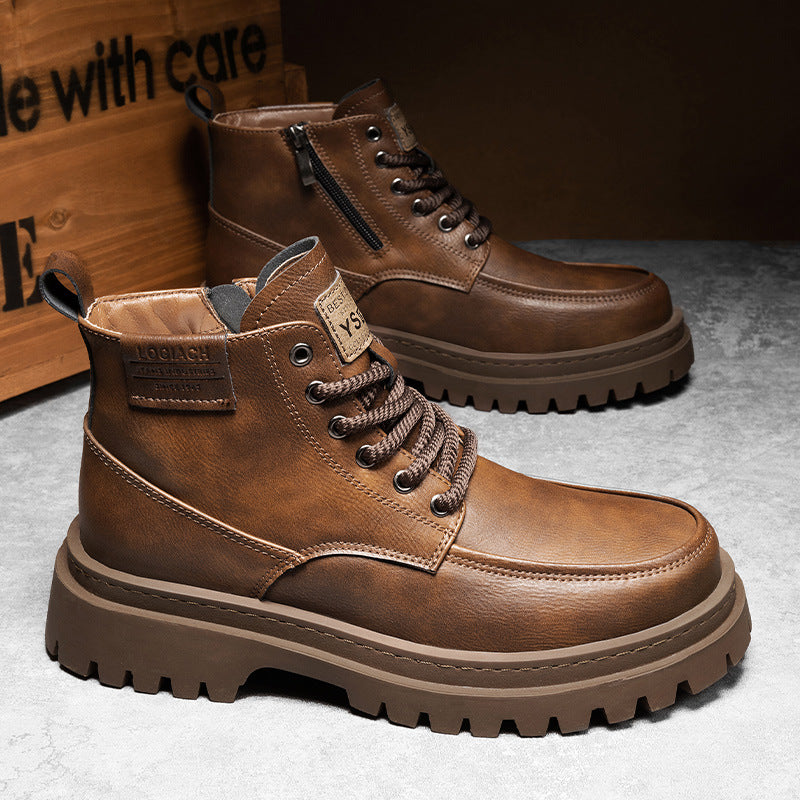 Boots Cổ Thấp - Phong Cách Cổ Điển - Nam - H050949