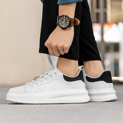 Giày Thể Thao Tăng Chiều Cao - Da Bò - Nam - H050838