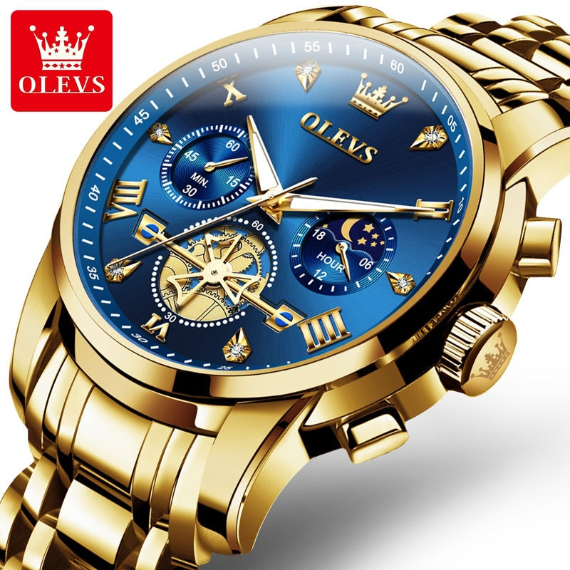 Đồng Hồ - Kim Dạ Quang - Nam - H049176