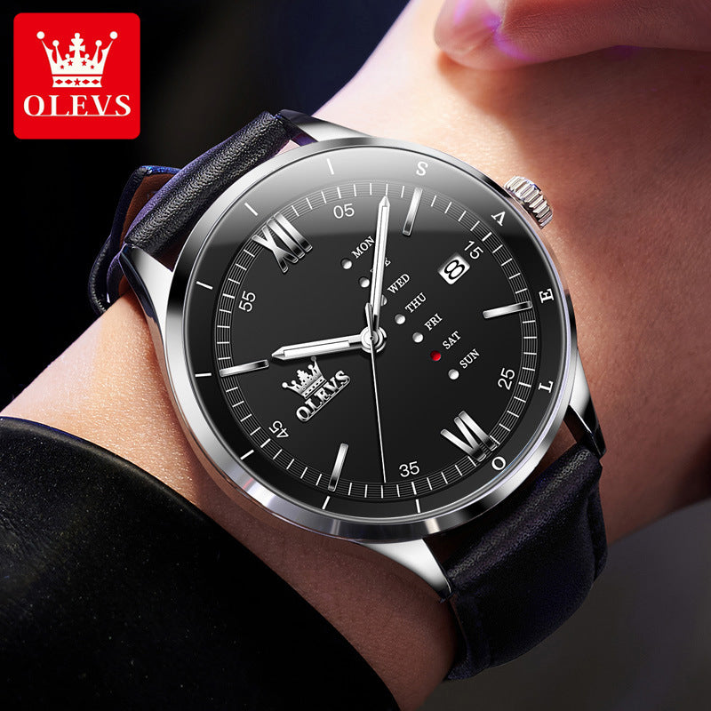 Đồng Hồ - Kim Dạ Quang - Nam - H048898