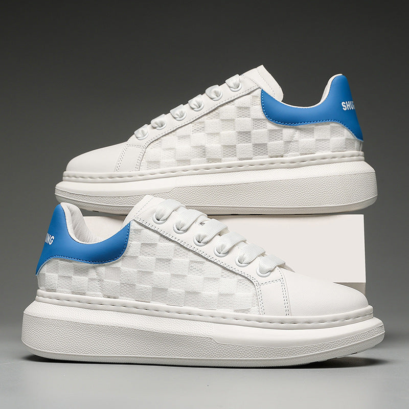 Giày Thể Thao Trắng - Da Bò - Nam - H050421