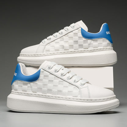 Giày Thể Thao Trắng - Da Bò - Nam - H050421