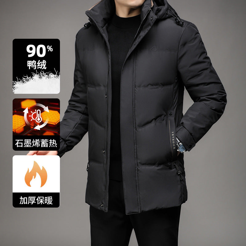 Áo Có Mũ - Dáng Dài - Nam - H056465