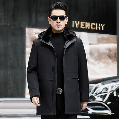 Áo Có Mũ - Dáng Dài - Nam - H035046